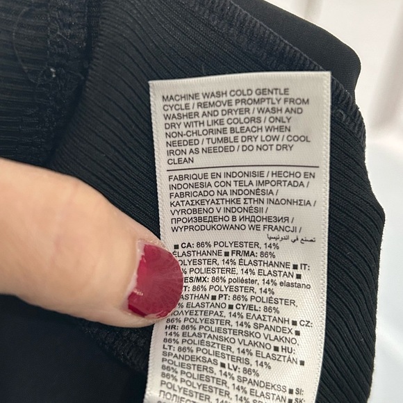 Athleta Brooklyn Ankle Pants Womens Sz 18 Zip Pockets Lightweight Pull On Travel - Picture 12 of 12